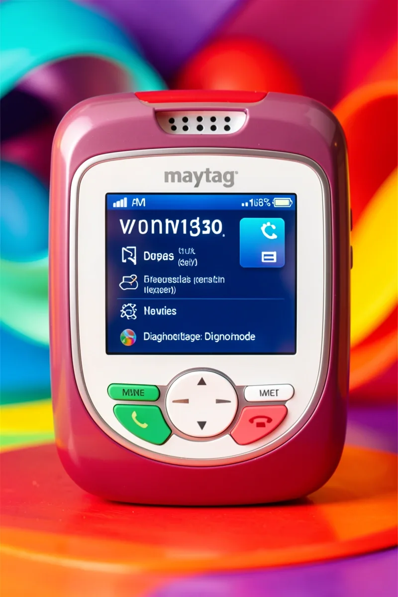 maytag bravos diagnostic mode