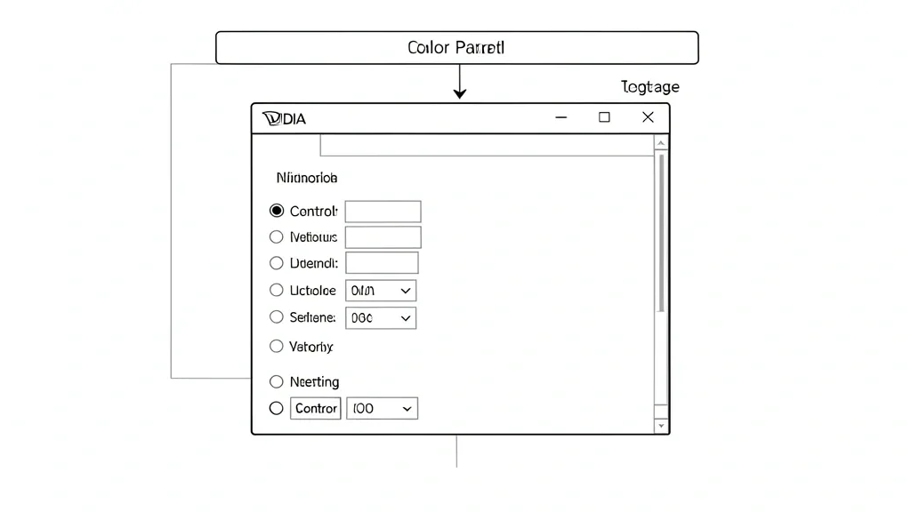 An optimized setup showing Nvidia Control Panel Color Settings for high-fidelity displays.