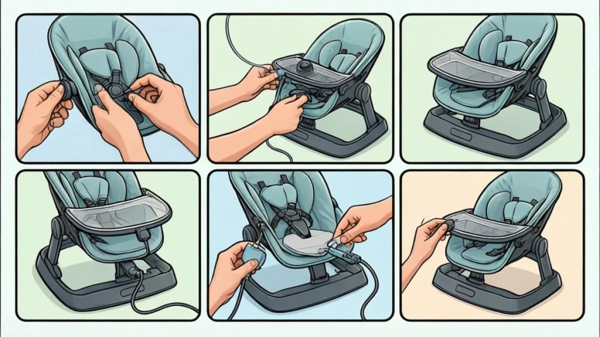 baby bjorn bouncer settings Step-by-Step Procedure