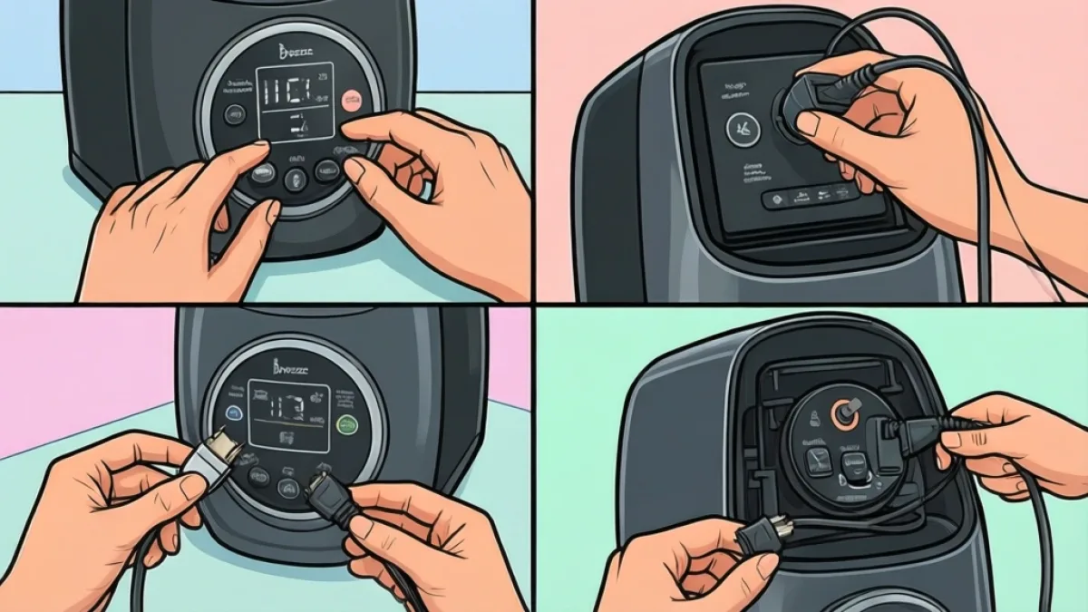 baby brezza formula settings Step-by-Step Procedure