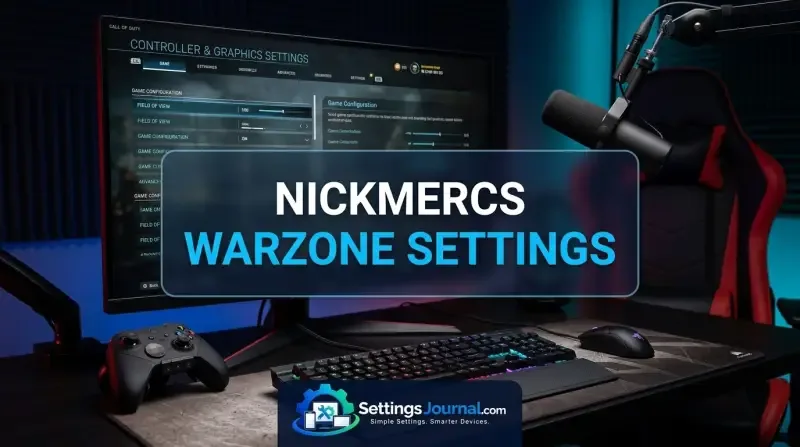 Nickmercs Warzone Settings